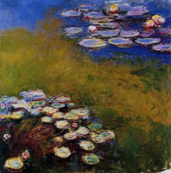 Claude Oscar Monet : Water Lilies XLI